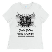 White Chris Bailey Ladies Tee - FloraArt