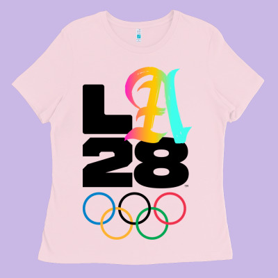 2028 Summer Olympics Ladies Tee Designed By Floraart