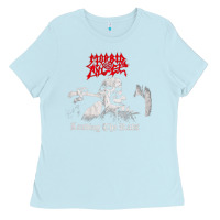 Baby Blue Morbid Angel, Morbid Angel vintage, Morbid Angel art, Morbid Angel pai Ladies Tee - FloraArt