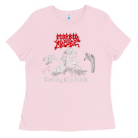 Bubblegum Pink Morbid Angel, Morbid Angel vintage, Morbid Angel art, Morbid Angel pai Ladies Tee - FloraArt