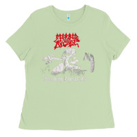 Matcha Morbid Angel, Morbid Angel vintage, Morbid Angel art, Morbid Angel pai Ladies Tee - FloraArt
