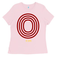 Bubblegum Pink K Love 0 Ladies Tee - FloraArt