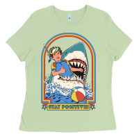 Matcha Stay Positive Classic Ladies Tee - FloraArt