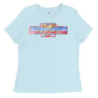 Baby Blue the american honky tonk bar association, distressed   garth brooks Ladies Tee - FloraArt