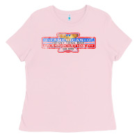 Bubblegum Pink the american honky tonk bar association, distressed   garth brooks Ladies Tee - FloraArt