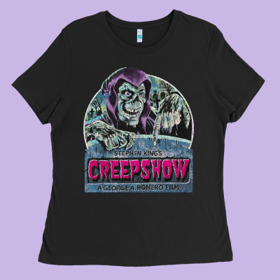 Creepshow 1 Ladies Tee Designed By Floraart