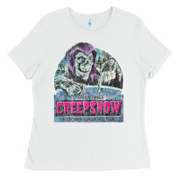 White creepshow 1 Ladies Tee - FloraArt