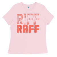 Bubblegum Pink riff raff, retro, punk, grunge. shabby style t shi Ladies Tee - FloraArt
