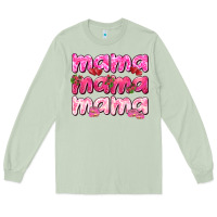 Matcha Mama mama mama mother's day Long Sleeve Tee - HowdyJamesFarm