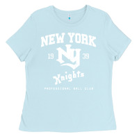 Baby Blue the natural ny new york knights baseball Ladies Tee - FloraArt