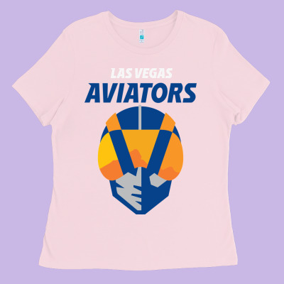 Las Vegas Aviators Ladies Tee Designed By Floraart