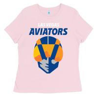 Bubblegum Pink las vegas aviators Ladies Tee - FloraArt