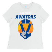 White las vegas aviators Ladies Tee - FloraArt