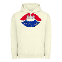 Pigment Pistachio cambodian flag lips Urban Hoodie - AdoDesignShop