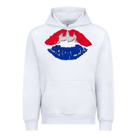 White cambodian flag lips Urban Hoodie - AdoDesignShop