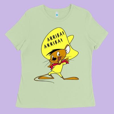 Speedy Gonzales Arriba Ladies Tee Designed By Floraart