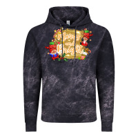 Cloud Black merry and bright gnome Vintage Hoodie - CowGirlArtShop