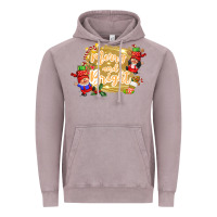 Vintage Zinc merry and bright gnome Vintage Hoodie - CowGirlArtShop