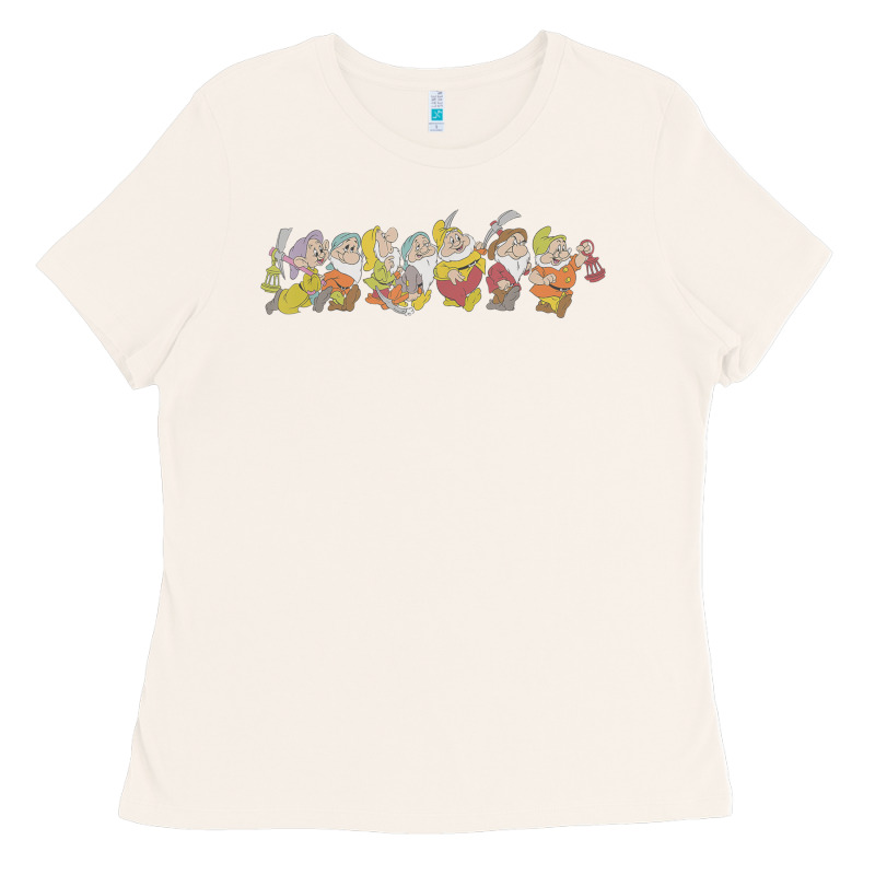 Snow White And The Seven Dwarfs Marching In Line Ladies Tee by FloraArt | Teevron
