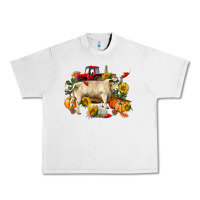 Lunar Rock Fall charolais bull Urban Heavy Tee - RanaPortraitStore