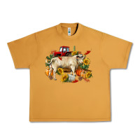 Peanut Butter Fall charolais bull Urban Heavy Tee - RanaPortraitStore