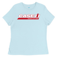 Baby Blue case-ih Ladies Tee - FloraArt