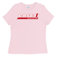 Bubblegum Pink case-ih Ladies Tee - FloraArt