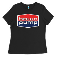 Black town pump Ladies Tee - FloraArt