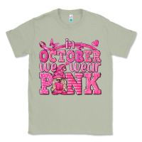 Matcha In October We Wear Pink with Gnome Classic Tee - texasbilliewilder