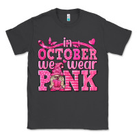 Smoke In October We Wear Pink with Gnome Classic Tee - texasbilliewilder