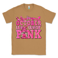 Toasted Coconut In October We Wear Pink with Gnome Classic Tee - texasbilliewilder