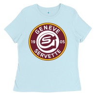 Baby Blue the genève servette,hc,football Ladies Tee - FloraArt