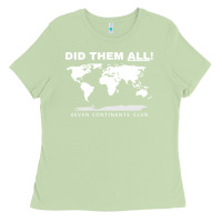 Matcha Seven Continents Shirt Ladies Tee - FloraArt