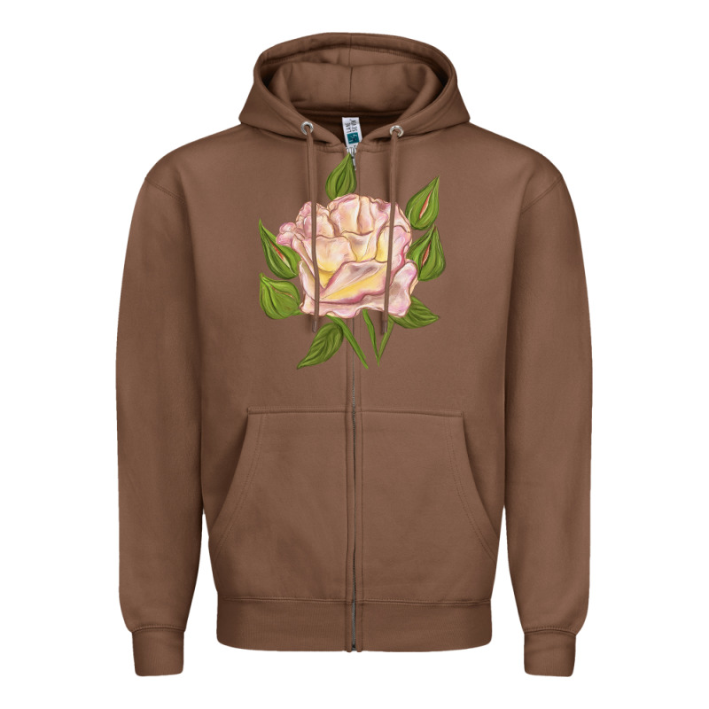 Life Of The Party Rose Zipper Hoodie by LillyAllenDesigns | Teevron