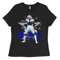 Black ceedee lamb Ladies Tee - FloraArt