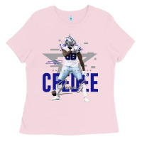 Bubblegum Pink ceedee lamb Ladies Tee - FloraArt
