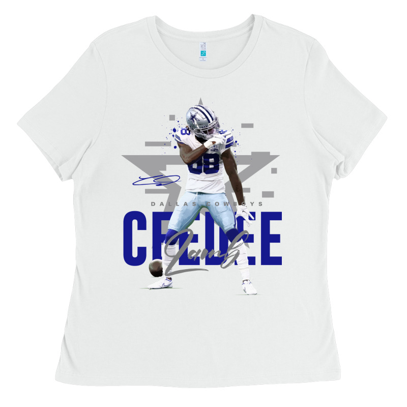 Ceedee Lamb Ladies Tee by FloraArt | Teevron