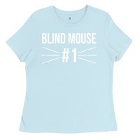 Baby Blue funny group costume three blind mice 1 t shirt Ladies Tee - FloraArt