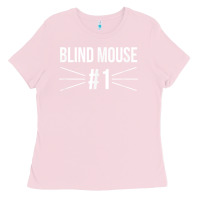 Bubblegum Pink funny group costume three blind mice 1 t shirt Ladies Tee - FloraArt