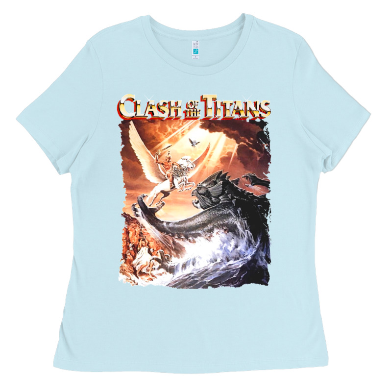 Clash Of The Titans (transparent) Ladies Tee by ArtMosaic | Teevron