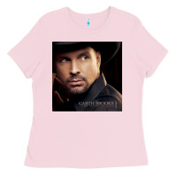 Bubblegum Pink Garth Brooks The ultimate hits Ladies Tee - ArtMosaic
