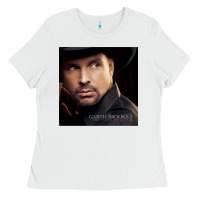 White Garth Brooks The ultimate hits Ladies Tee - ArtMosaic