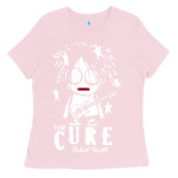 Bubblegum Pink Limited Edition The-Cure-Robert-Smith Ladies Tee - ArtMosaic
