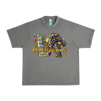Tornado louisiana leopard mardi gras 12 inches 300 dpi Urban Heavy Tee - CowGirlArtShop