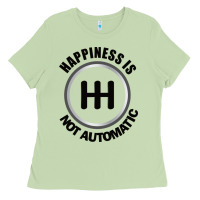 Matcha Happiness is Not Automatic..Save the manuals.. 3 Pedals Cars Lovers gi Ladies Tee - ArtMosaic