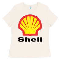 Bone Copy of shell gasoline Ladies Tee - ArtMosaic