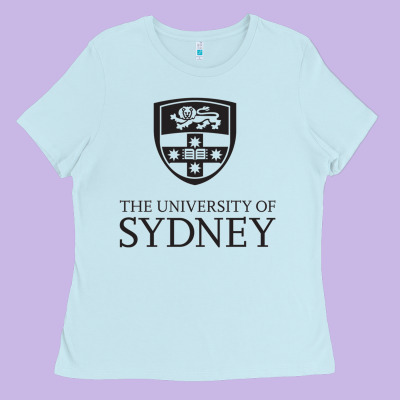 The University Of Sydney Ladies Tee Designed By Artmosaic