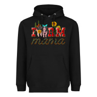 Black farm mama with pigs Heavyweight Hoodie - Artiststas