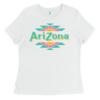 White arizona tea Ladies Tee - ArtMosaic
