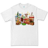 White Christmas coffee cups with Chihuahua Premium Tee - RanaPortraitStore
